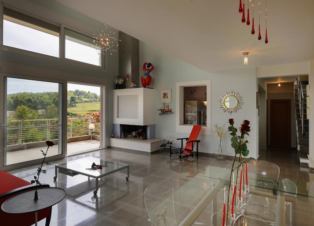 Exclusive Villa in Sani Area Camera foto