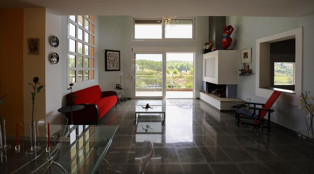 Exclusive Villa in Sani Area Camera foto
