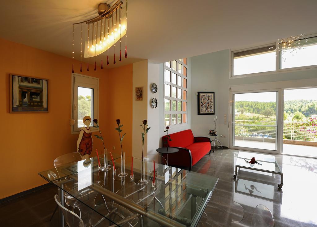 Exclusive Villa in Sani Area Camera foto