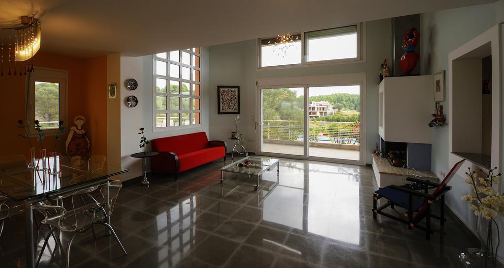 Exclusive Villa in Sani Area Camera foto
