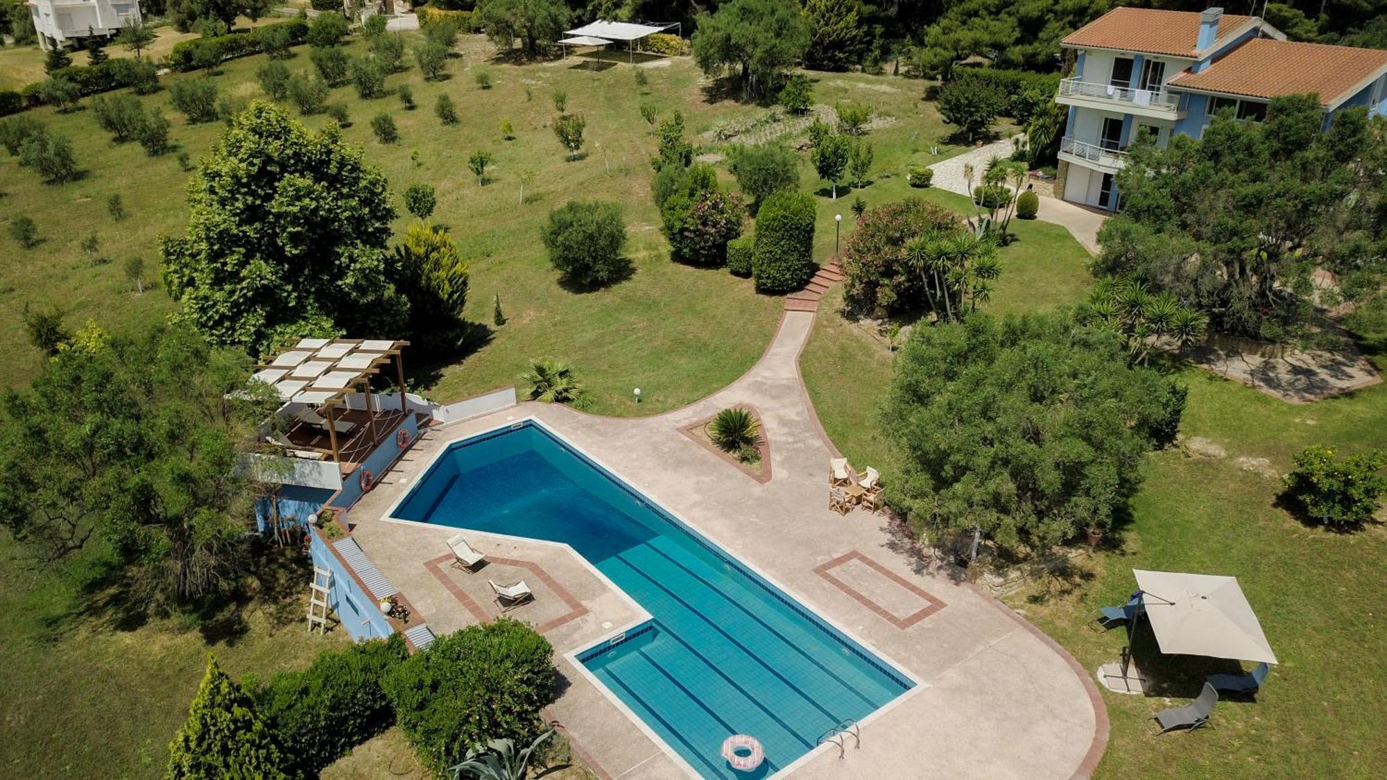 Exclusive Villa in Sani Area Esterno foto