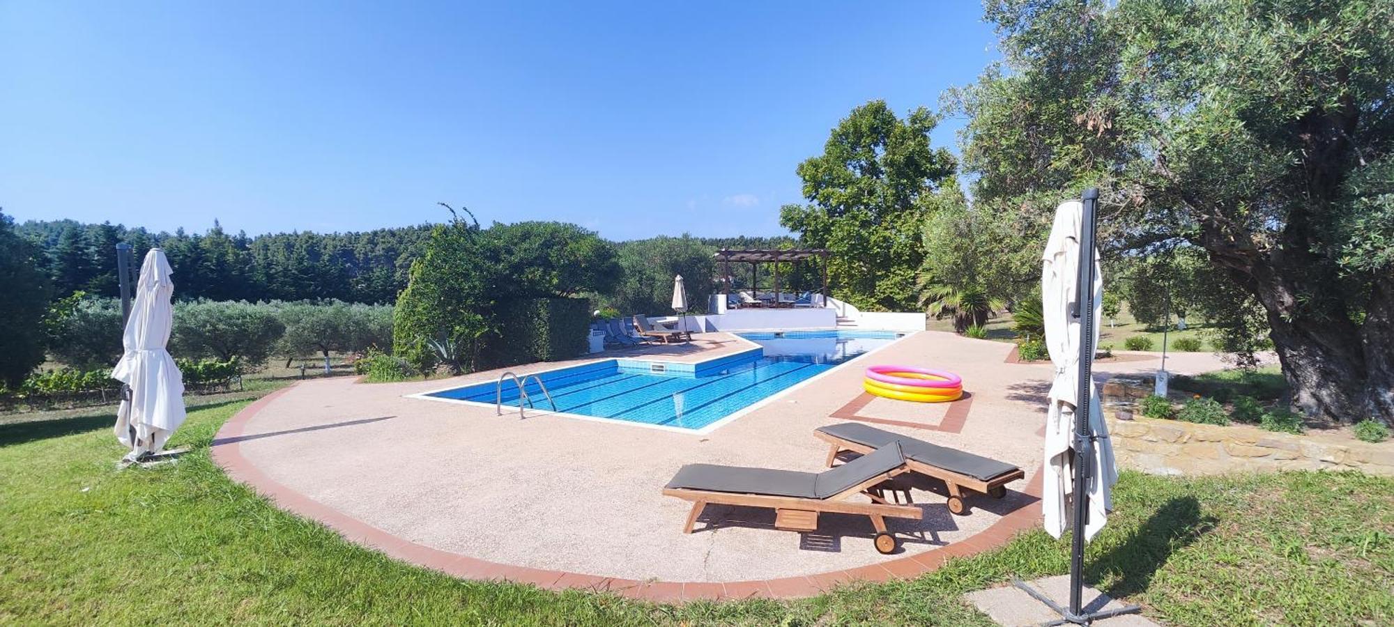 Exclusive Villa in Sani Area Esterno foto