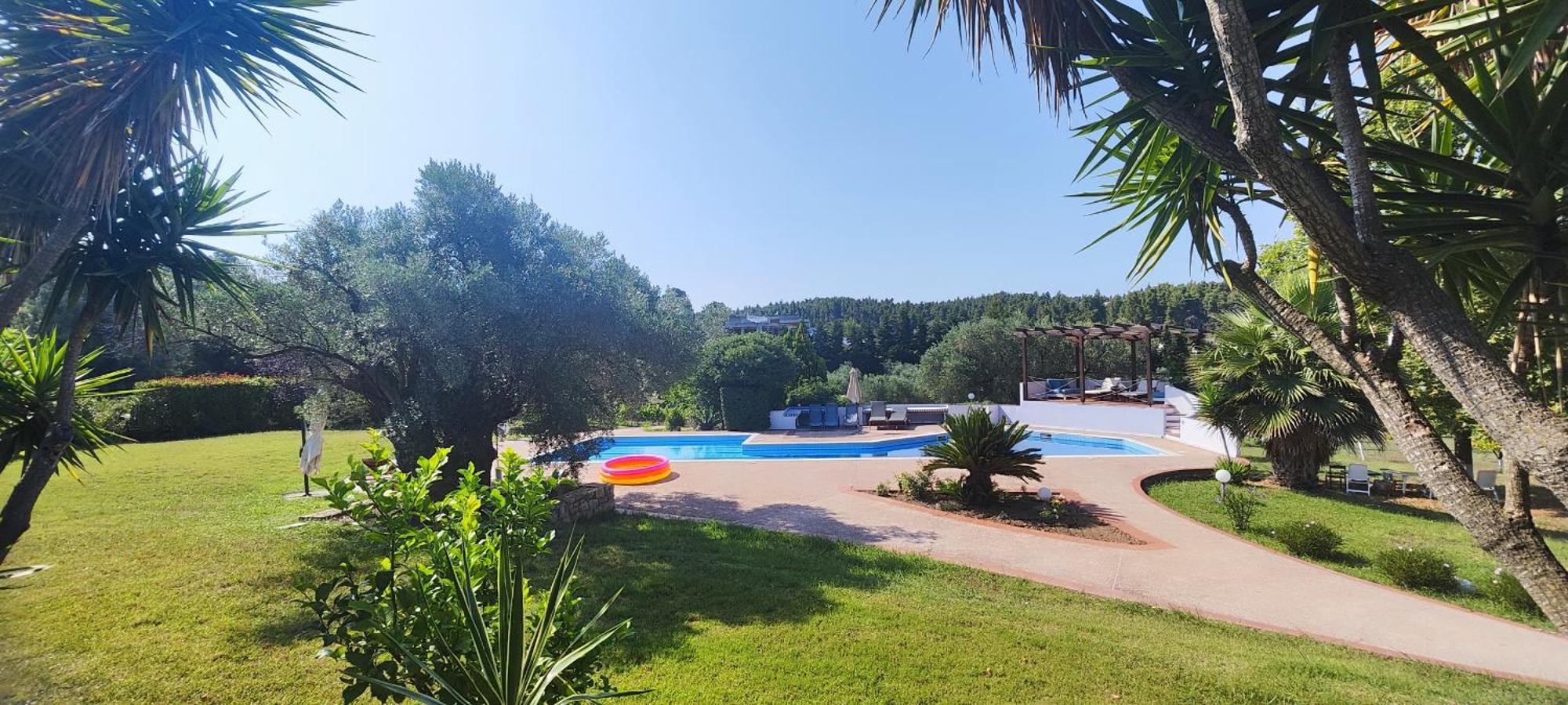 Exclusive Villa in Sani Area Esterno foto